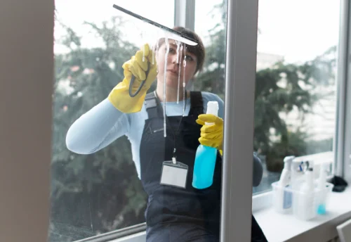 Nettoyage de vitres intérieures et extérieures à Chisa